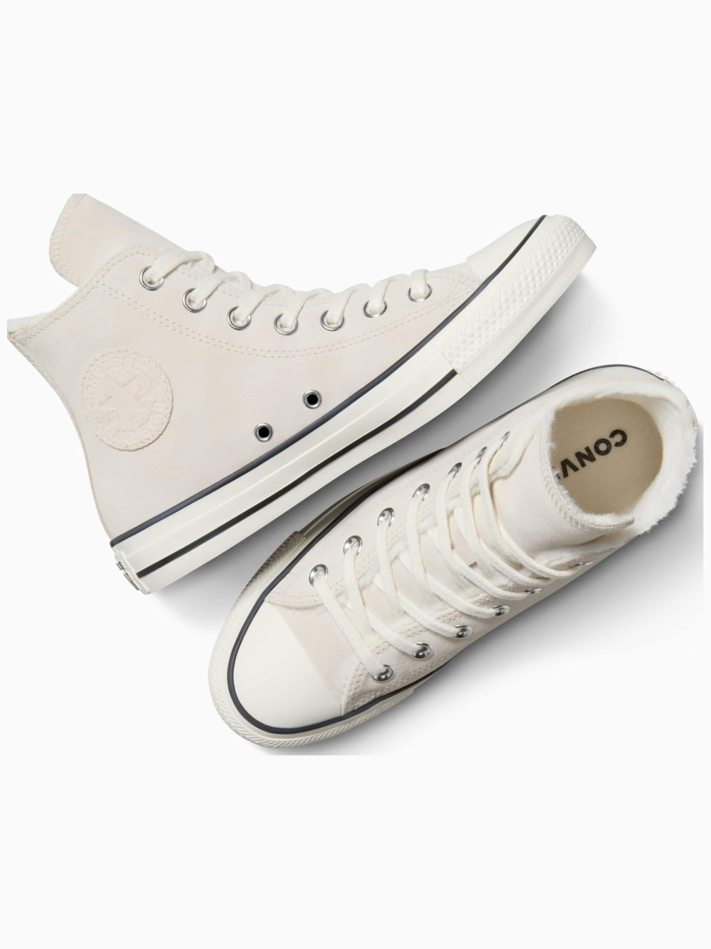 Sneaker alta 'Converse Chuck Taylor All Star Cozy Suede' di CONVERSE in beige