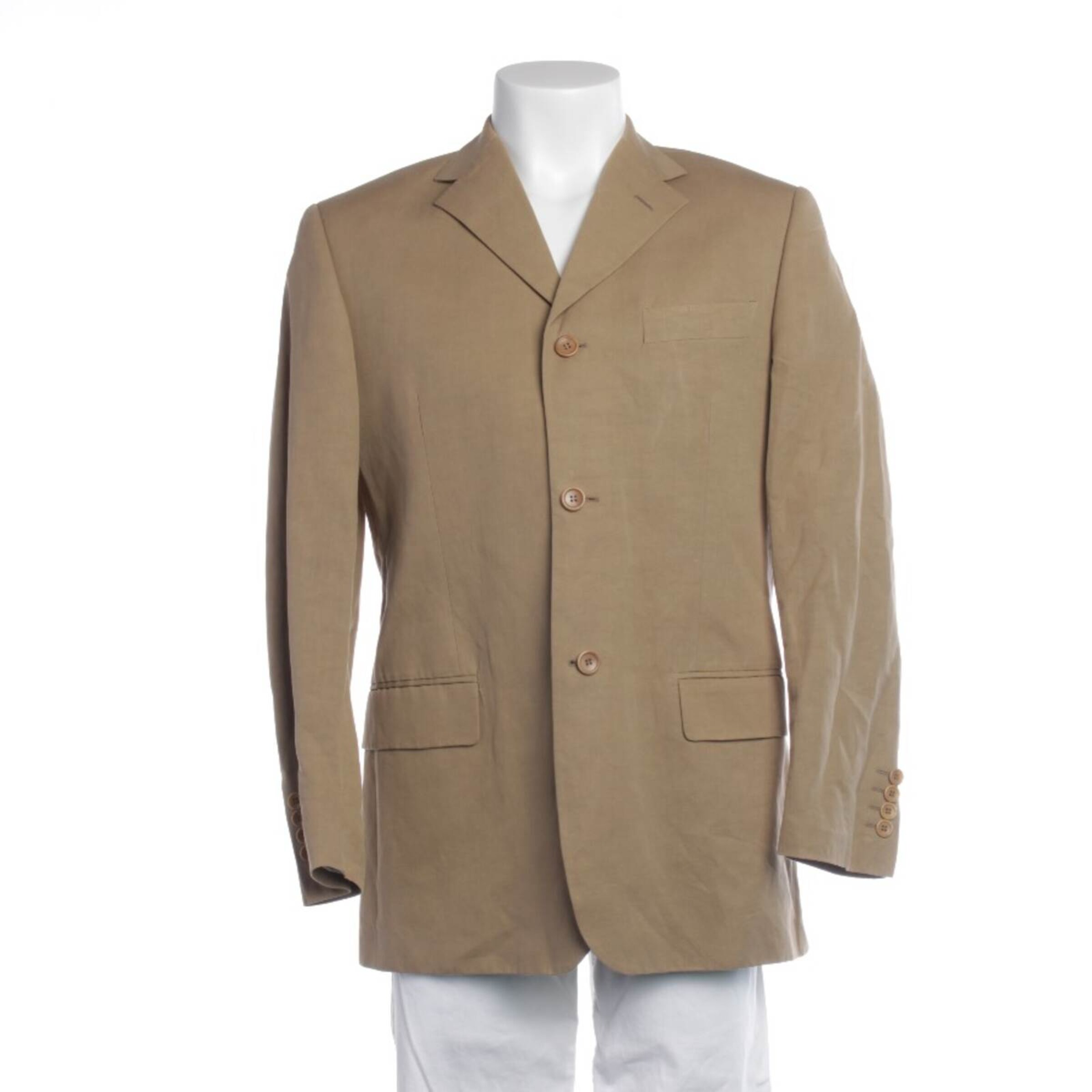 Zegna Sakko S in Braun: Vorderseite