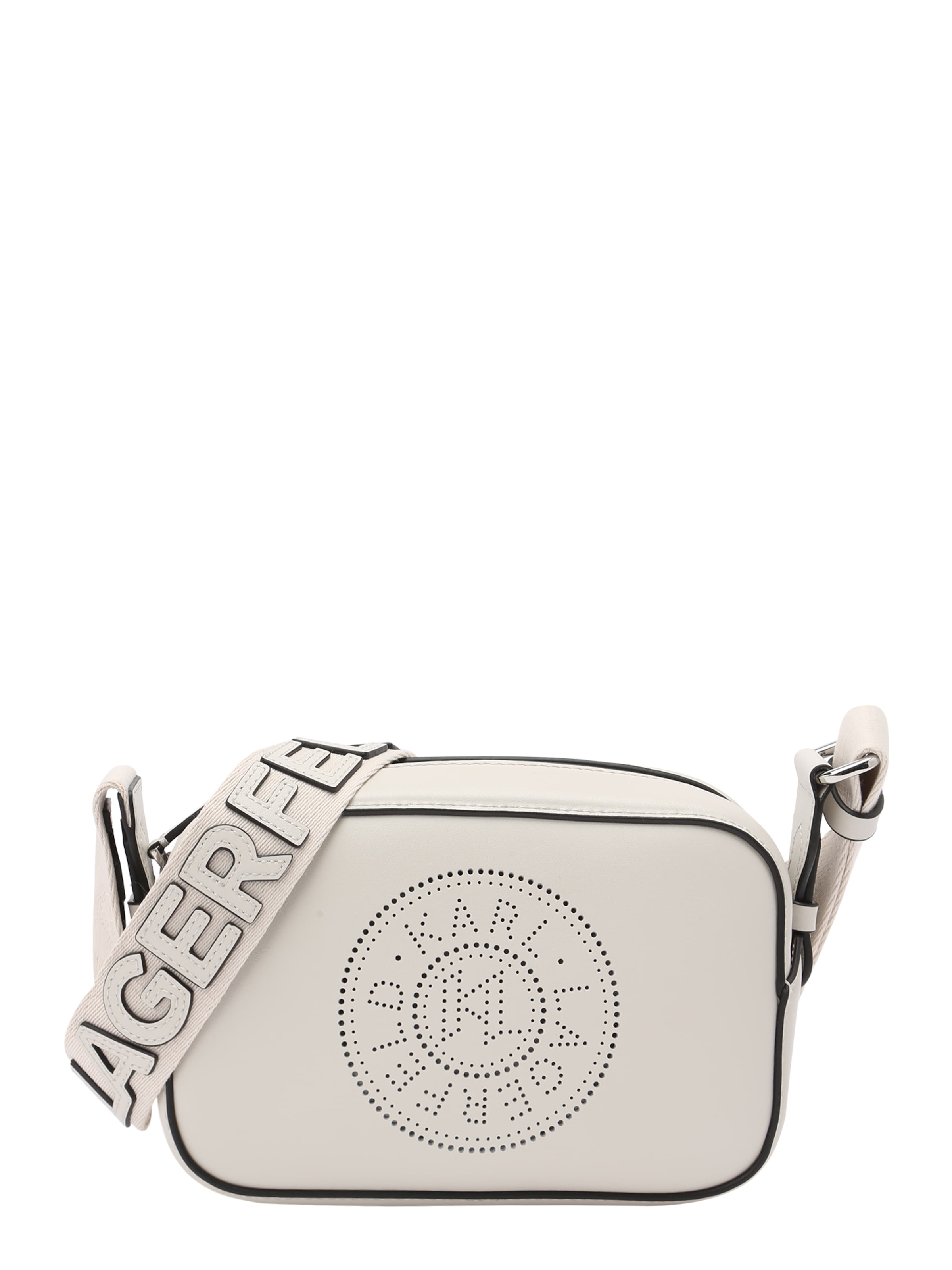 Geantă de umăr de la Karl Lagerfeld pe gri: față