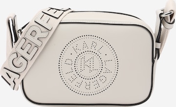 Sac à bandoulière Karl Lagerfeld en gris : devant