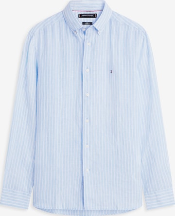 TOMMY HILFIGER Regular Fit Hemd in Blau: Vorderseite