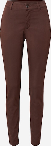 ruda Kaffe Prigludęs „Chino“ stiliaus kelnės 'KA Lea Rivet': priekis