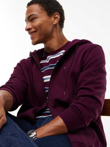 Tommy Jeans Ζακέτα φούτερ σε λιλά