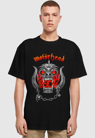 T-Shirt 'Motorhead - 50th Warpig Flames' Merchcode en noir : devant