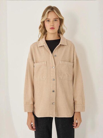 Hiccup - Casaco meia-estação em bege: frente