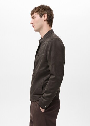 MANGO MAN Between-Season Jacket 'Boy' in Brown