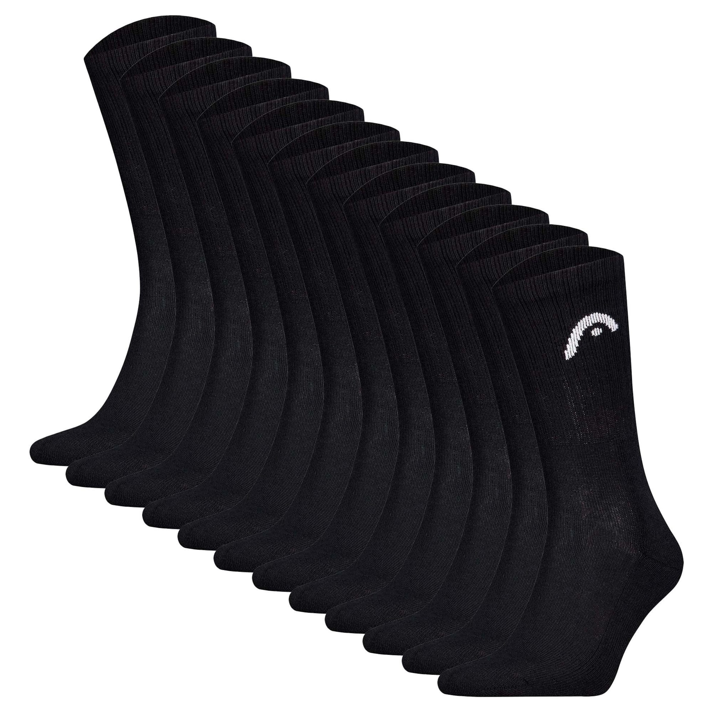 HEAD Sportsocken in Schwarz: Vorderseite