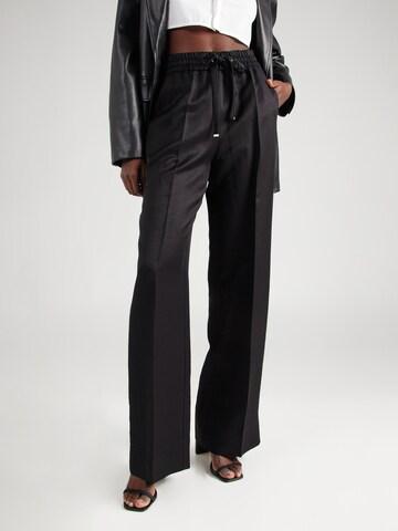 BOSS Regular Pantalon 'Tabuta' in Zwart: voorkant