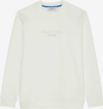 Marc O'Polo DENIM Sweatshirt in Wit: voorkant