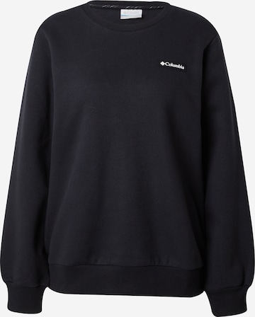 COLUMBIA Sportief sweatshirt 'Marble Canyon' in Zwart: voorkant