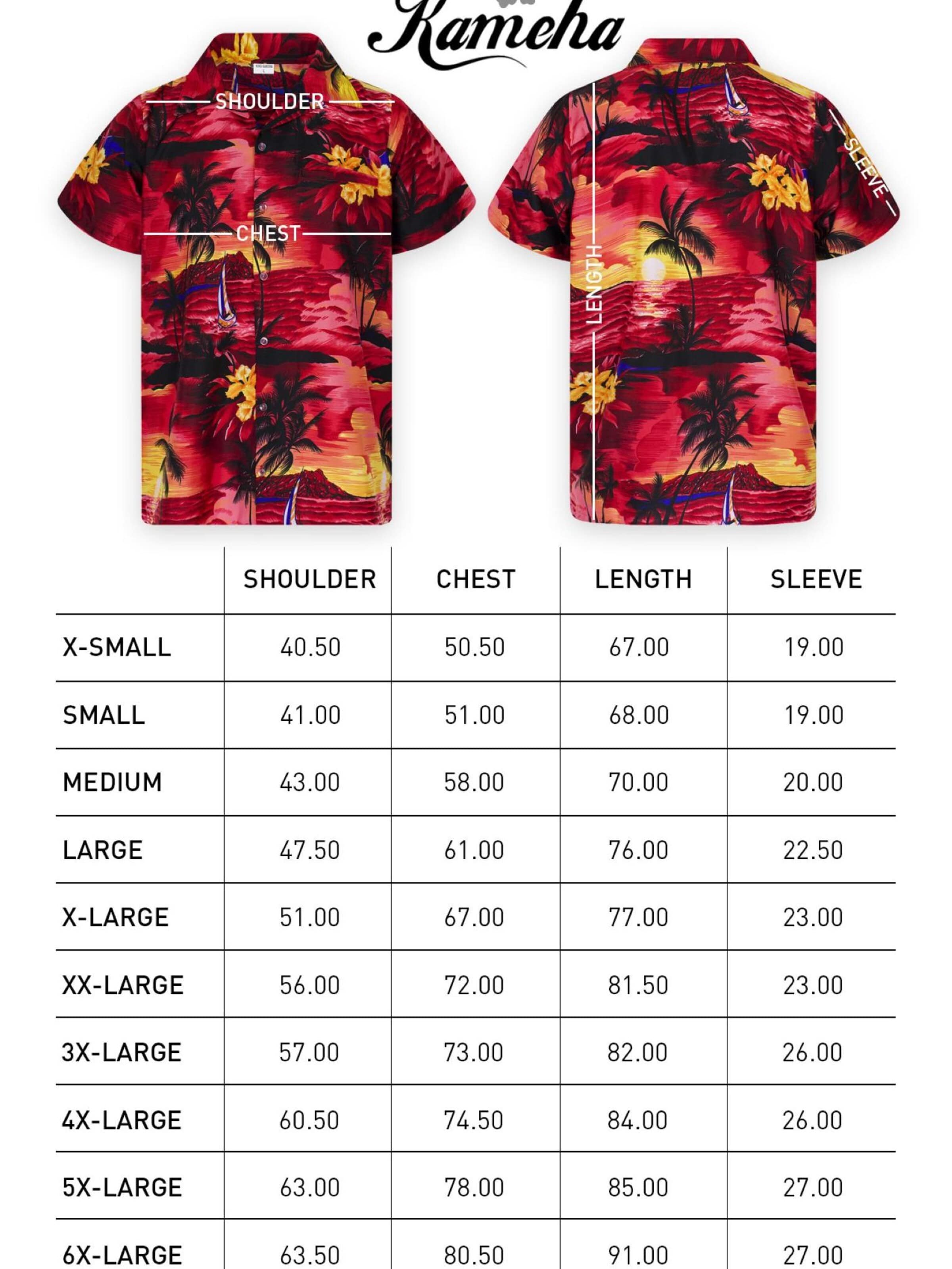 T-Shirt 'Surf' King Kameha en rouge