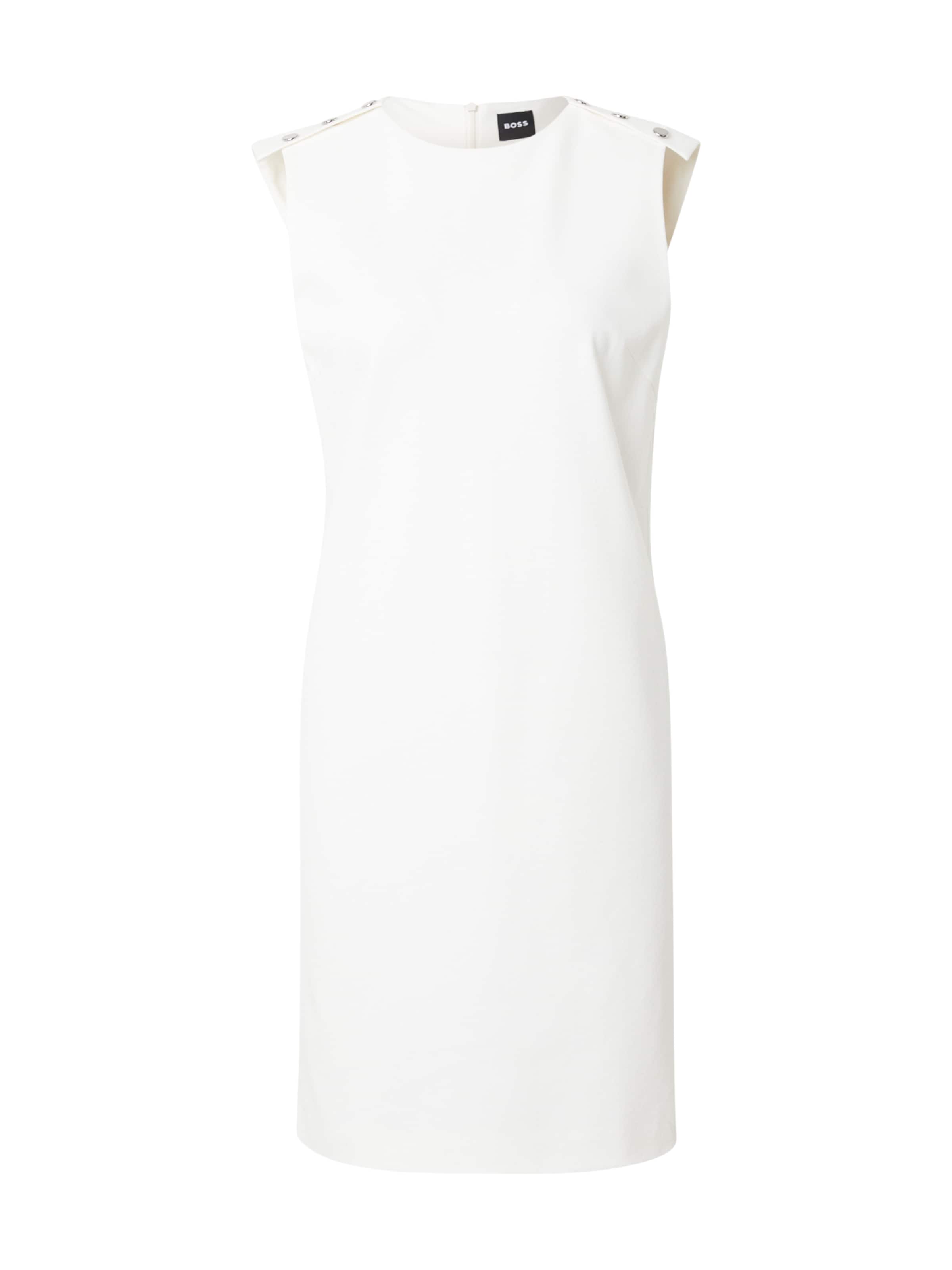 BOSS Puzdrové šaty 'Doniala' - Biela: predná strana