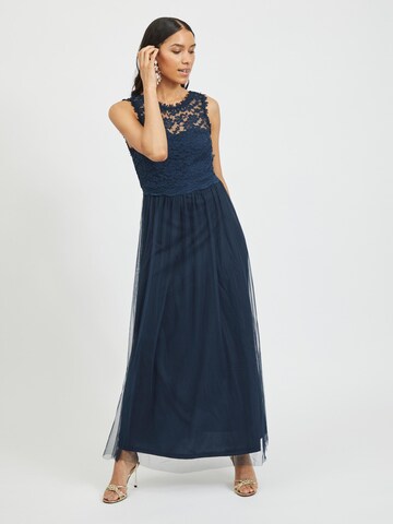 VILA Evening dress 'Lynnea' in Blue: front