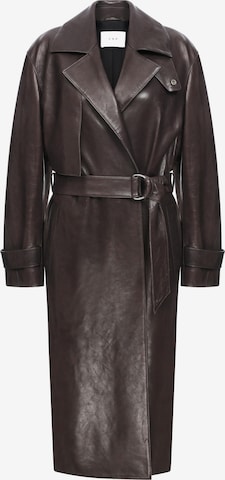 V S P Winter coat 'Isabelle' in Brown: front