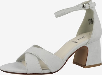 s.Oliver Strap sandal in Grey: front