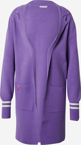 Cardigan Key Largo en violet : devant