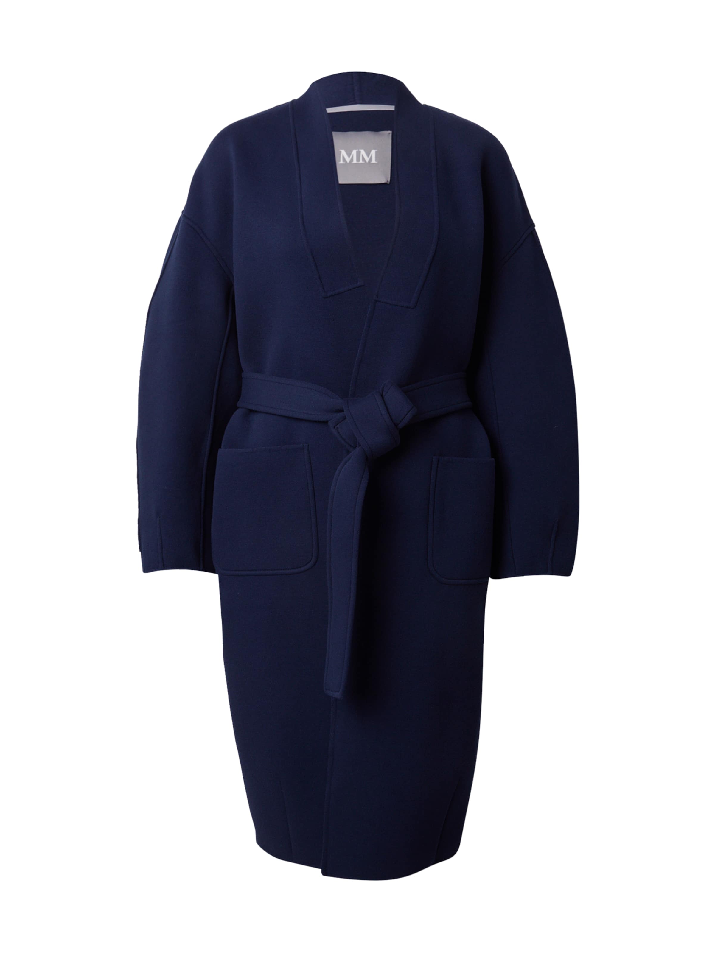 MM by Max Mara Přechodný kabát 'DILETTA' – modrá: přední strana