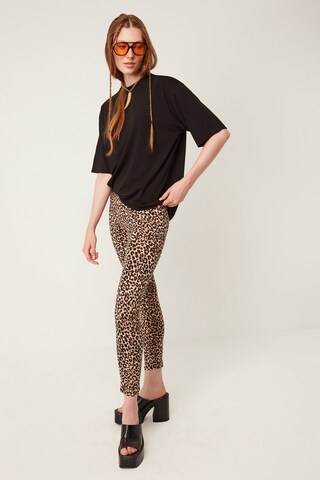 No Matter What Skinny Leggings in Schwarz