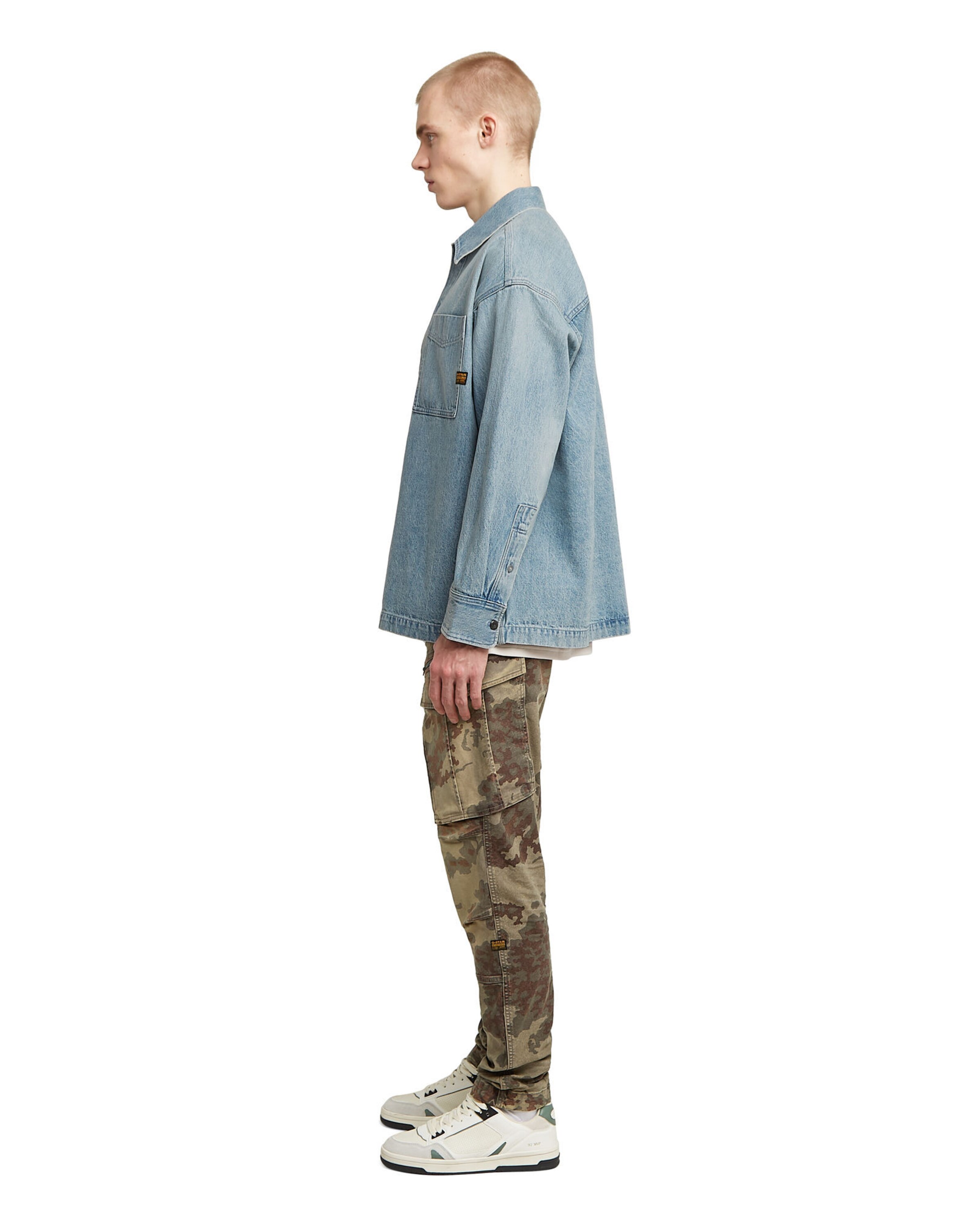 G-STAR Comfort fit Overhemd in Blauw