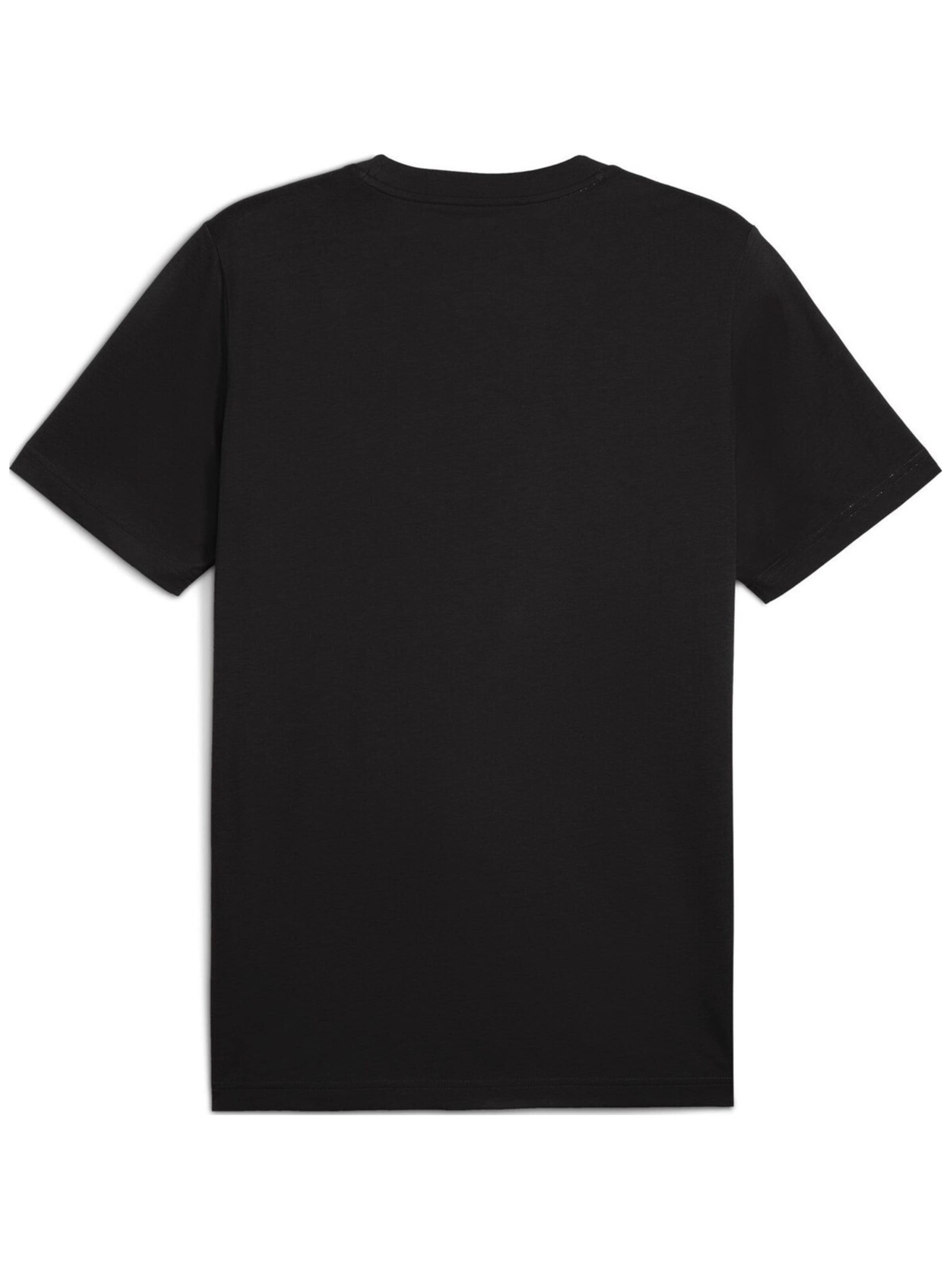 PUMA Shirt 'Puma Ess Tee' in Zwart