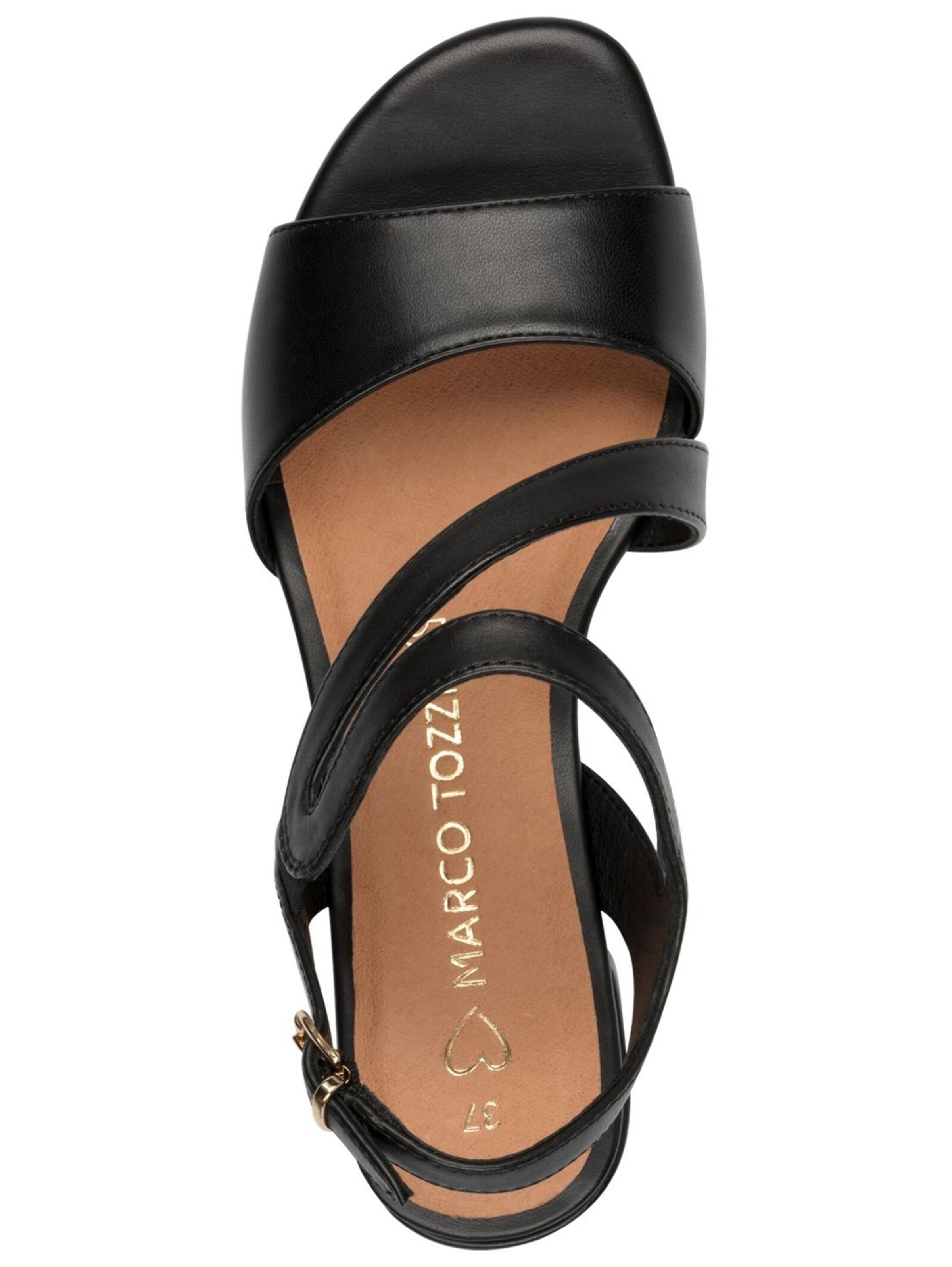 MARCO TOZZI Strap Sandals in Black