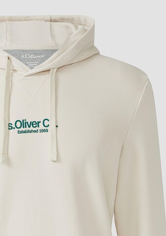 s.Oliver Sweatshirt in Beige