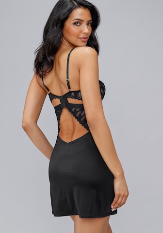 LASCANA Negligee in Black