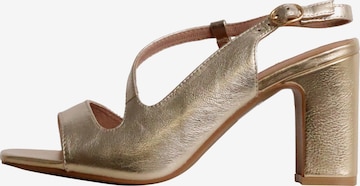Sandales Emilie Karston en gris : devant
