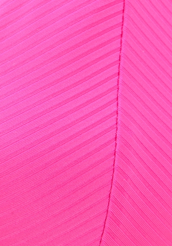 VENICE BEACH Triangle Bikini Top in Pink