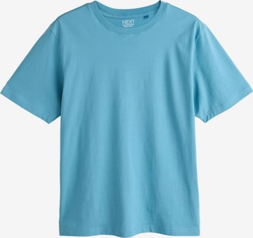 Next T-Shirt 'Essential' in Blau: Vorderseite