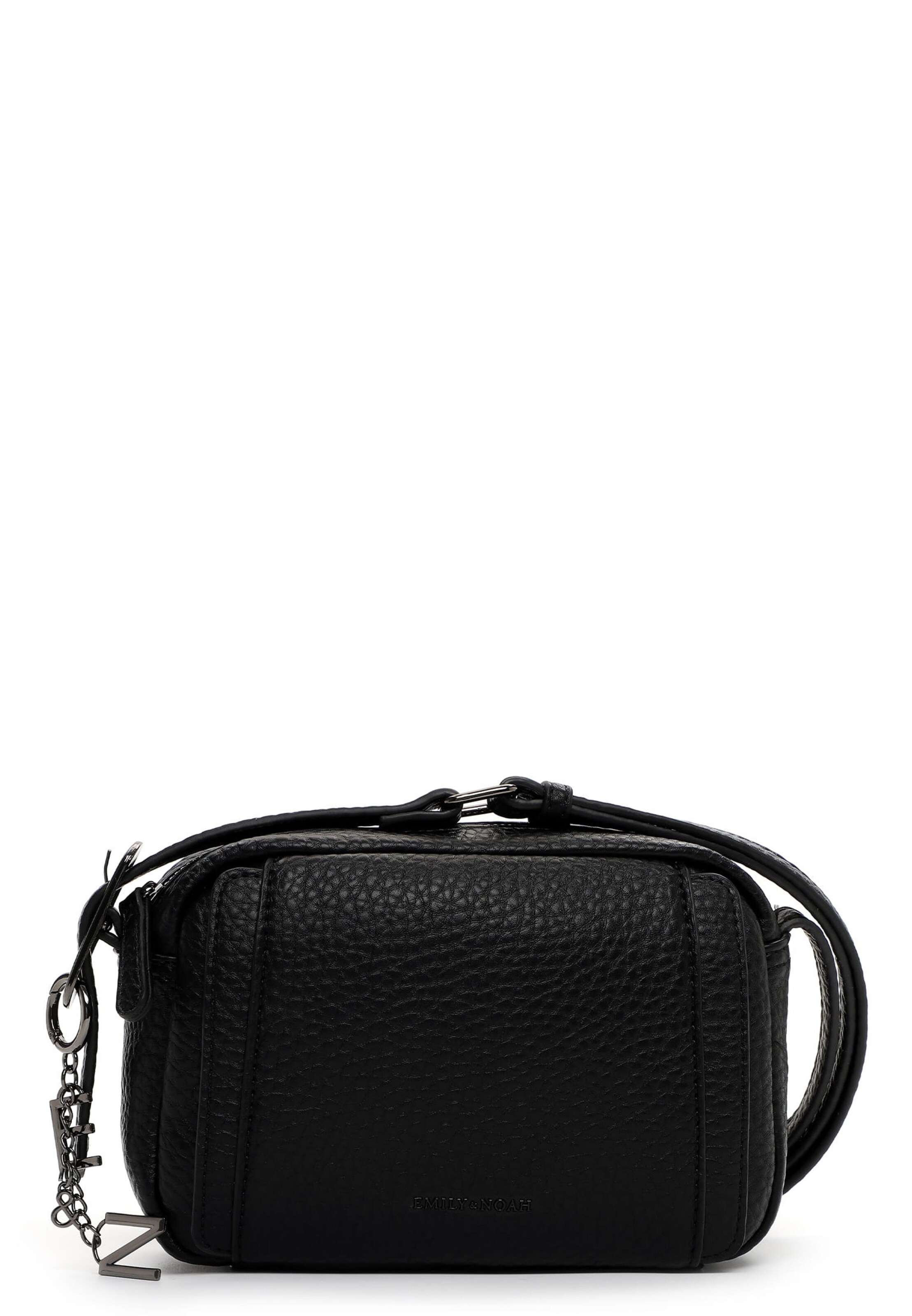 Emily & Noah Crossbody Bag 'Harleen' in Black: front