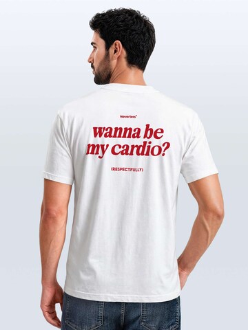 Neverless Shirt 'cardio' in White