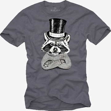 MAKAYA Shirt in Grey: front