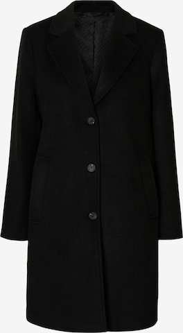 SELECTED Демисезонное пальто 'SLFSASJA' в Черный: спереди