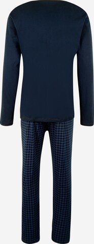 SCHIESSER Long Pajamas in Blue