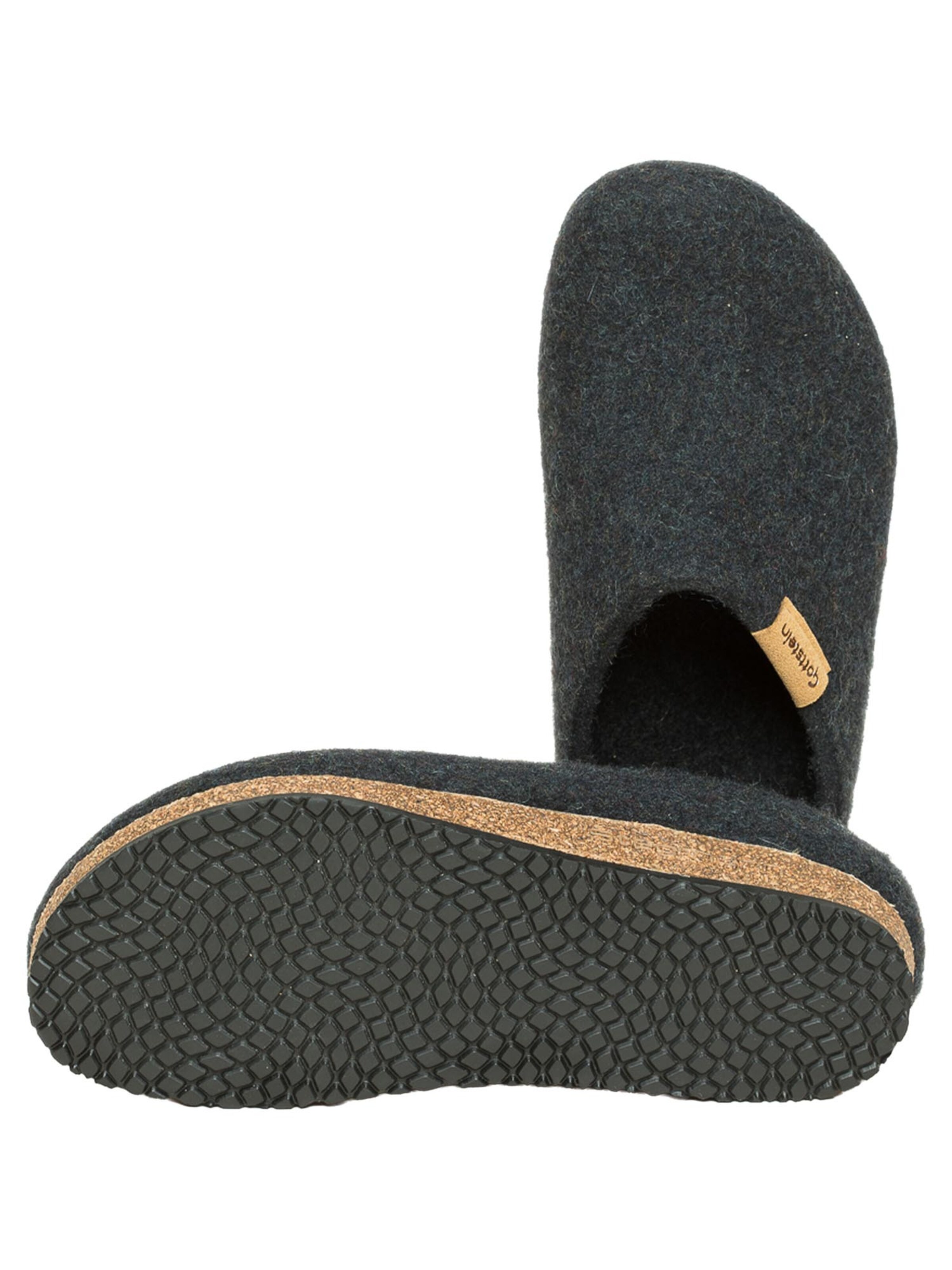 Stegmann Clogs 'RE Filz'‌‌‌‌‌‌‌‌‌‌ in Schwarz
