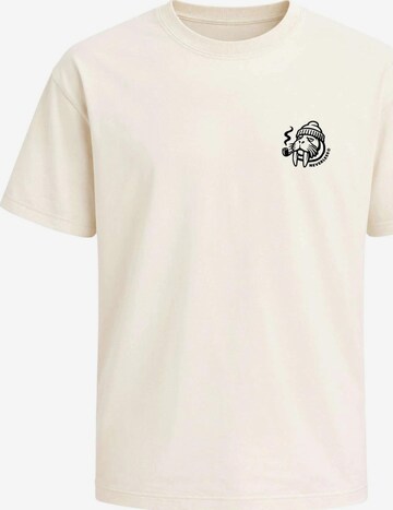 Neverless Shirt 'Walross' in Beige: Vorderseite