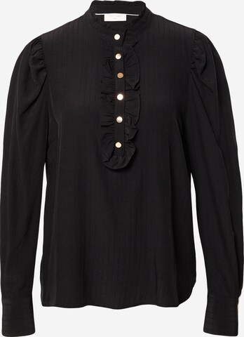 Freequent - Blusa 'APRIL' en negro: frente