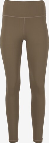 Athlecia Workout Pants 'Gaby' in Brown: front