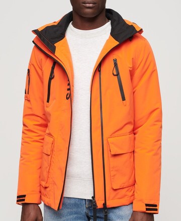 Veste mi-saison Superdry en orange