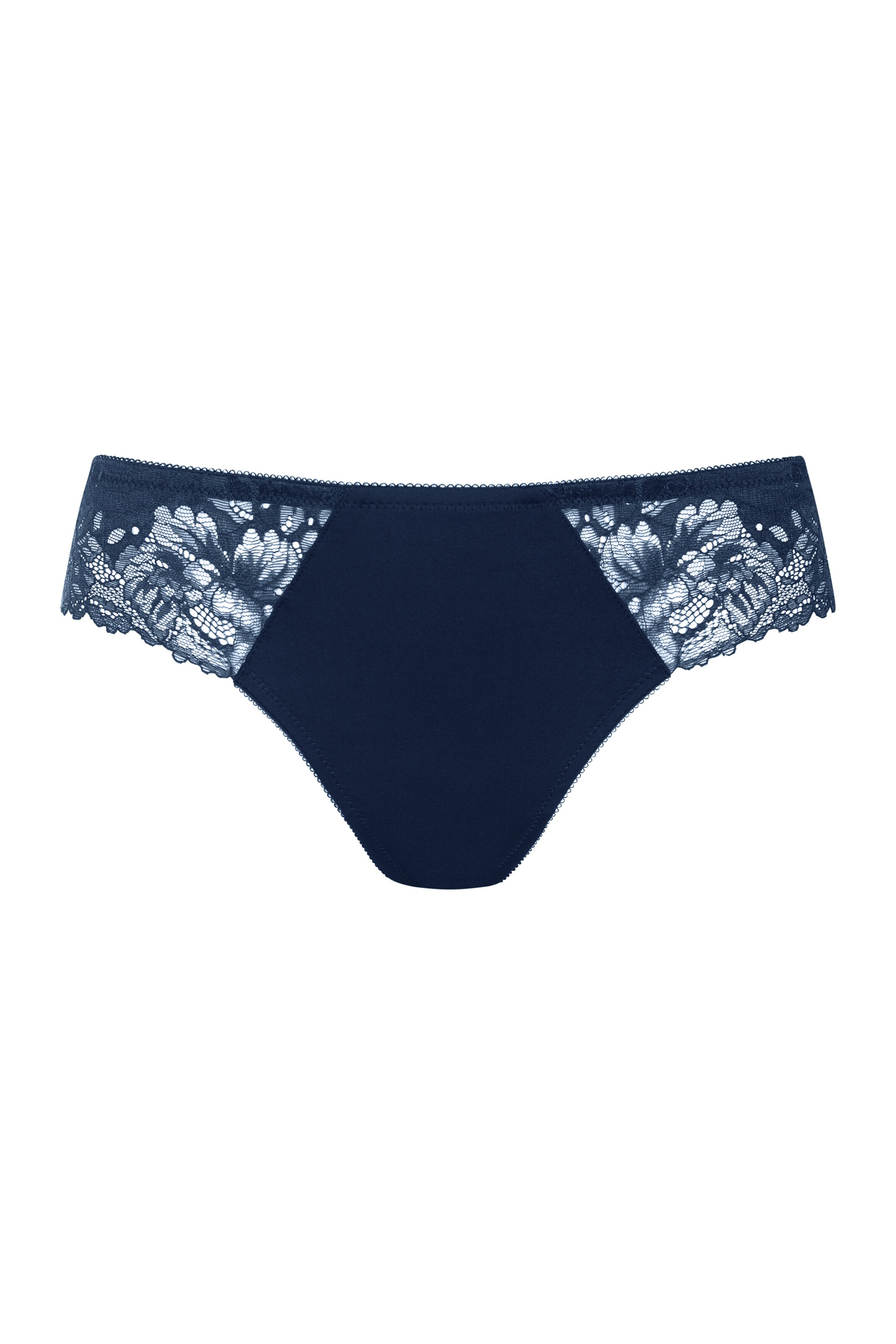Mey String in Blauw: voorkant