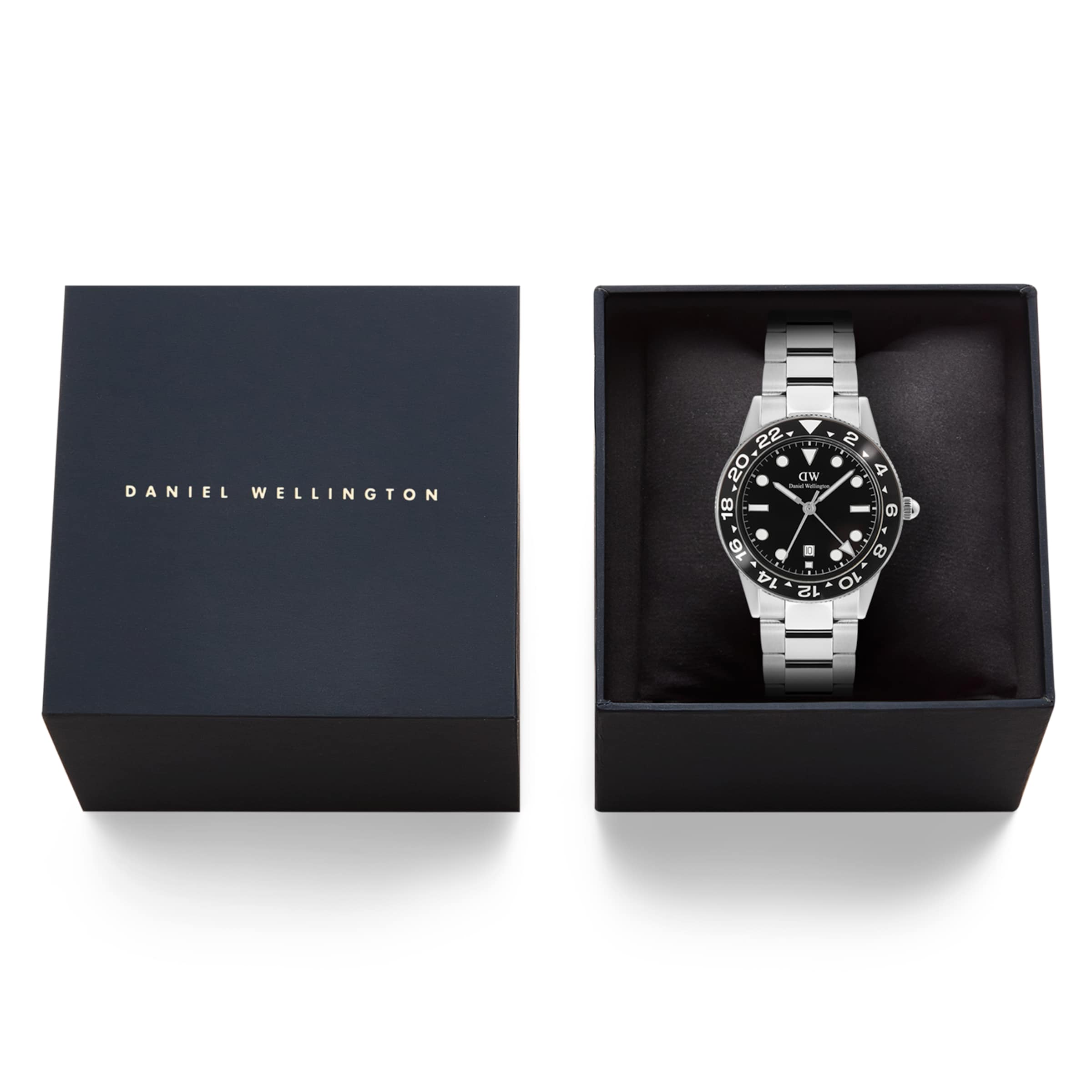 Montre à affichage analogique Daniel Wellington en argent