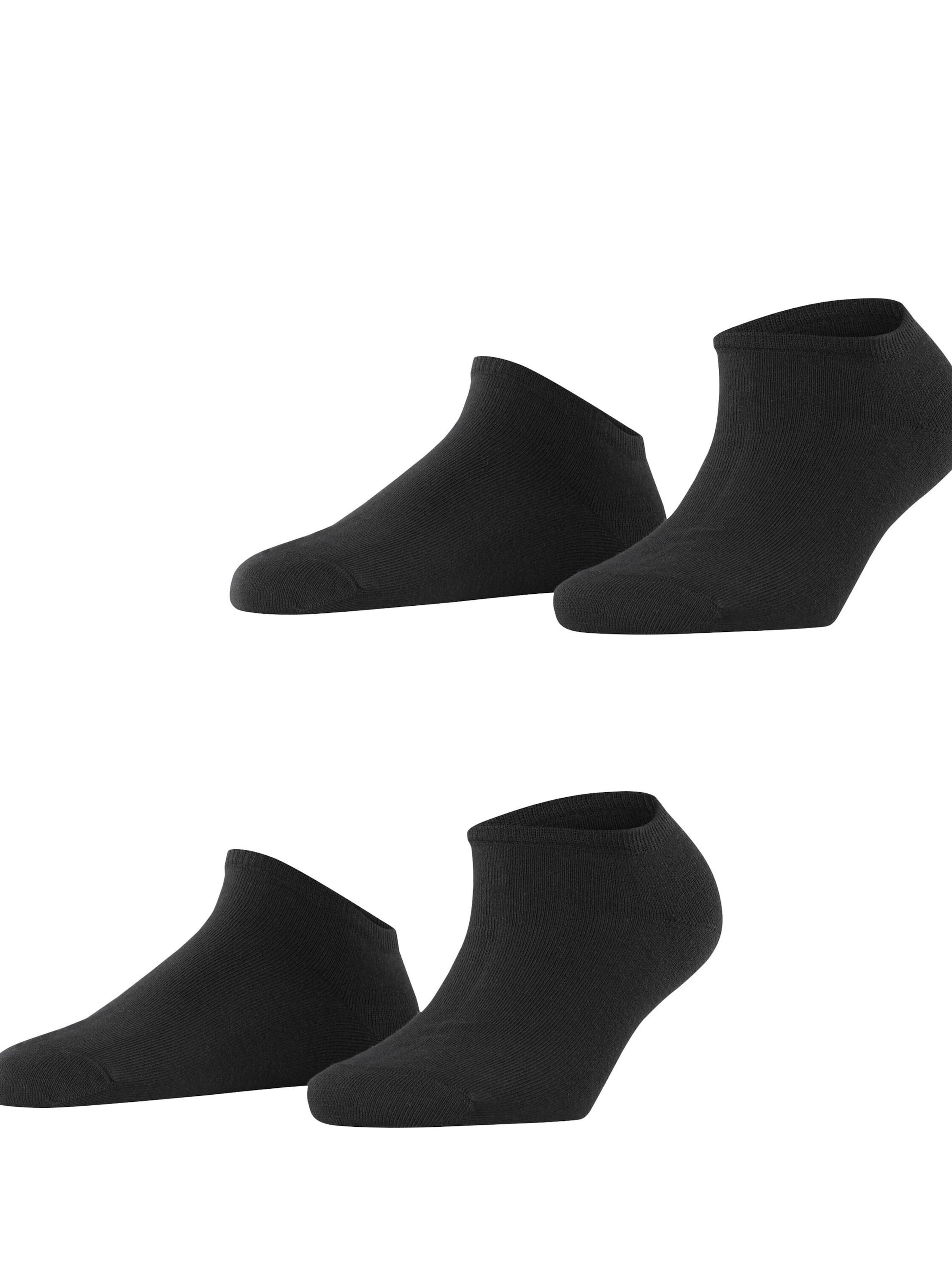 ESPRIT Socken 'Uni 2-Pack'‌‌‌‌ in Schwarz: Vorderseite