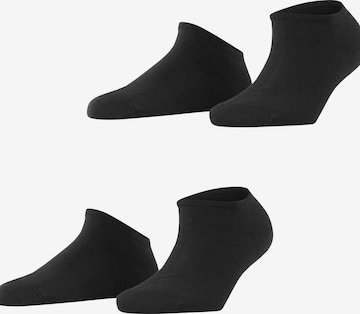 ESPRIT Socken 'Uni 2-Pack' in Schwarz: Vorderseite