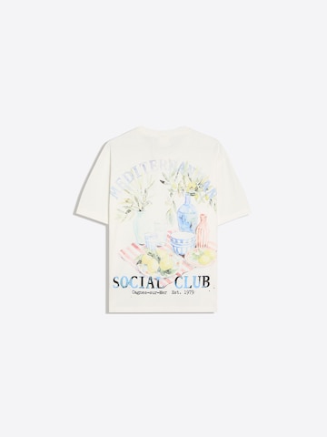 Bershka Shirt in White