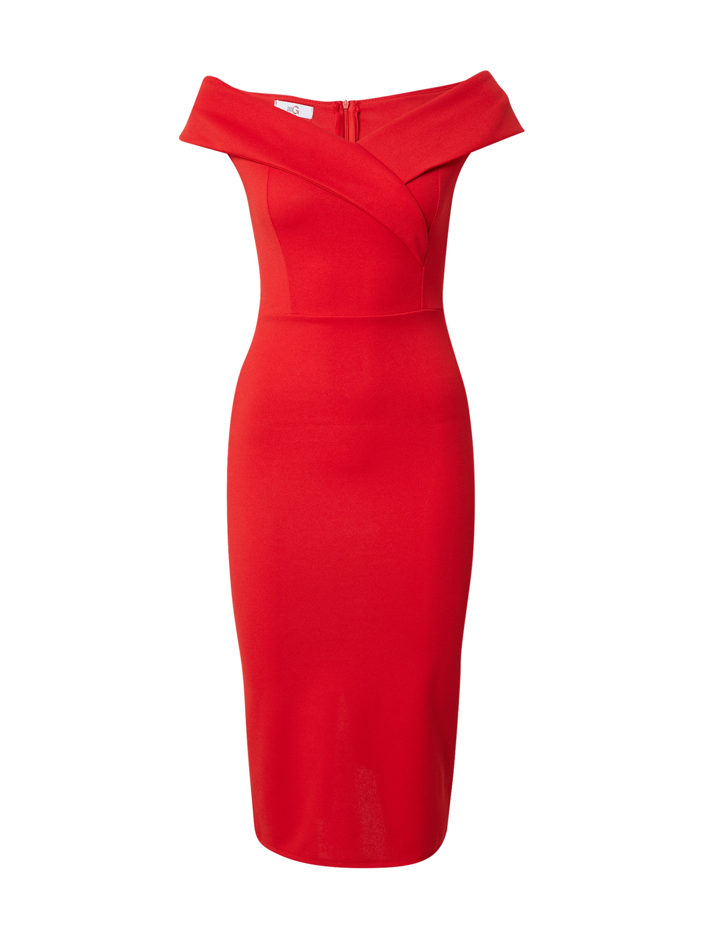 WAL G. - Vestido en rojo: frente