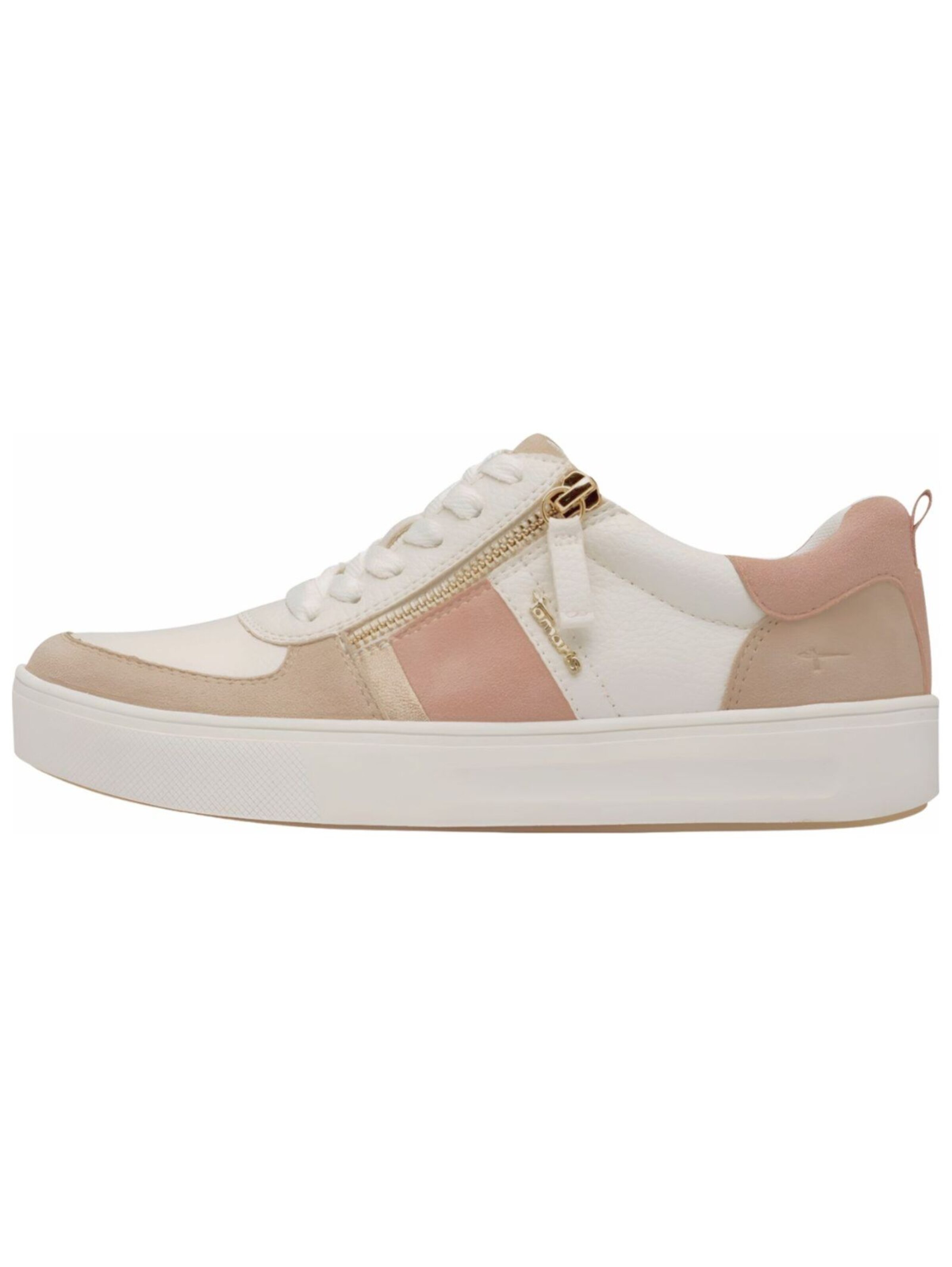 Tamaris Platform trainers in Beige