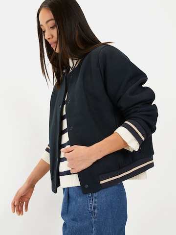 CAMEL ACTIVE Collegejacke aus einem Wollmix in Blau