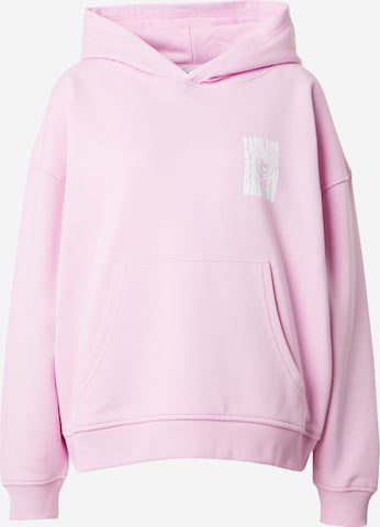 OH APRIL Sweatshirt 'Boyfriend Hoodie Blush Breezy' in Roze: voorkant