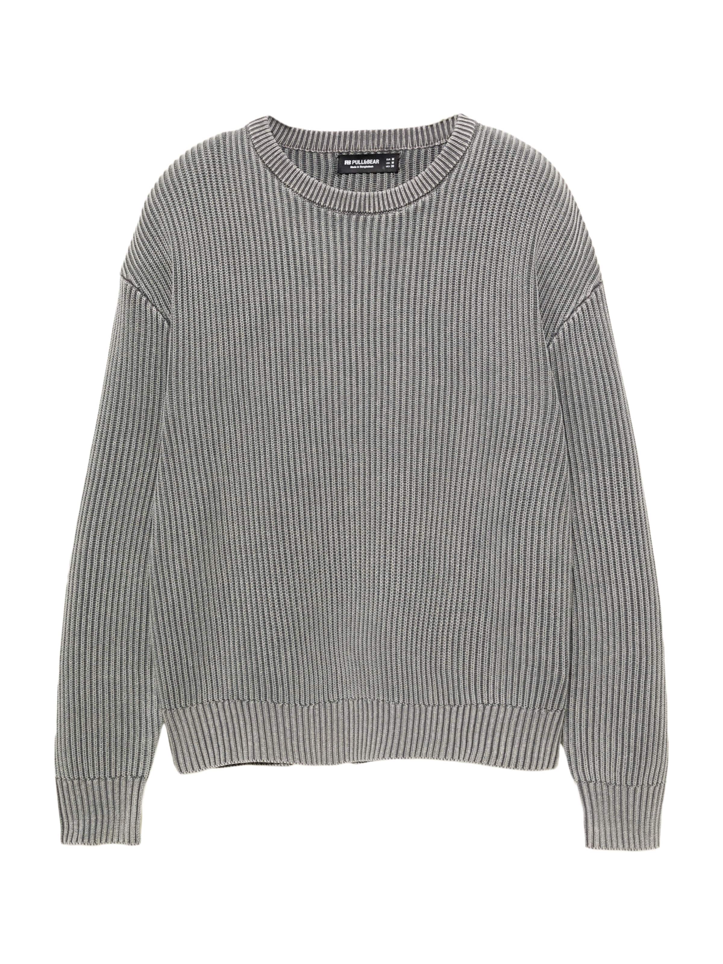 Pull&Bear Svetr – šedá: přední strana